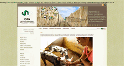 Desktop Screenshot of ispn.org.br