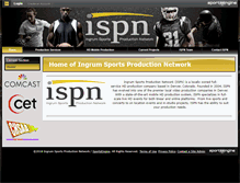 Tablet Screenshot of ispn.tv